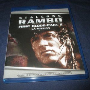 Rambo - First Blood Part 2 (Blu-ray Disc, 2008) Sylvester Stallone